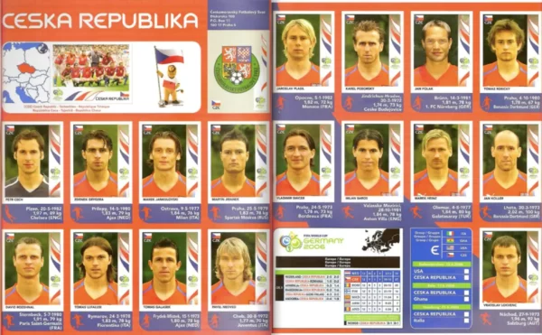 Panini World Cup 2006 Czech Republic