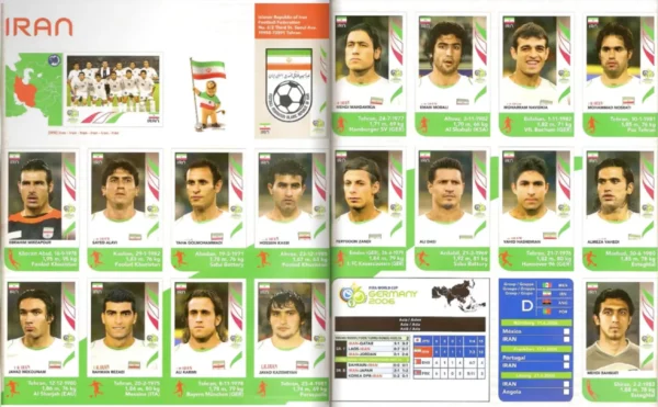 Panini World Cup 2006 Iran