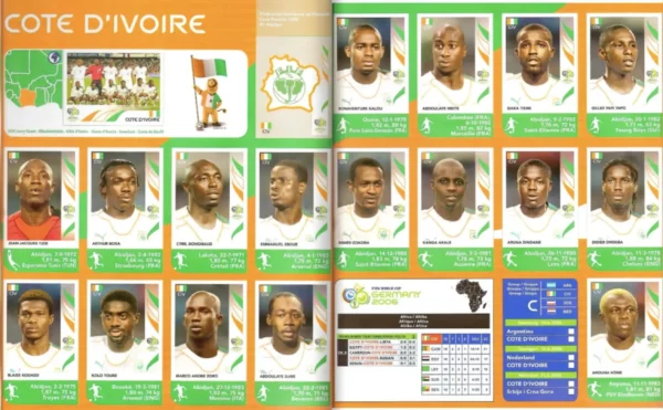 Panini World Cup 2006 Ivory Coast