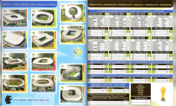 Panini World Cup 2006 Stadiums