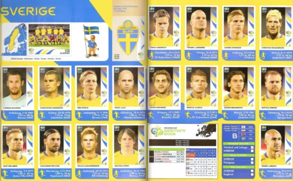 Panini World Cup 2006 Sweden