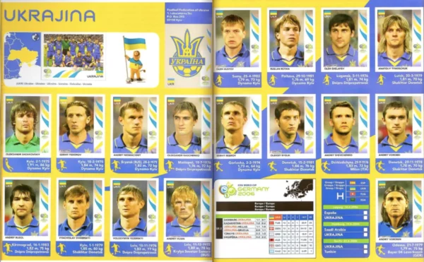 Panini World Cup 2006 Ukraine