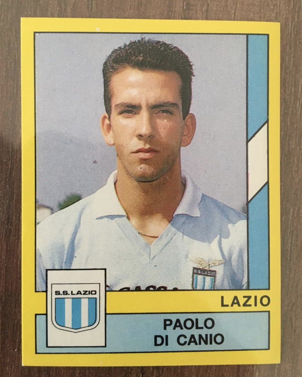 Fabio Capello - Autographed Soccer Sticker Card - Panini A.S. Roma 2001-2002