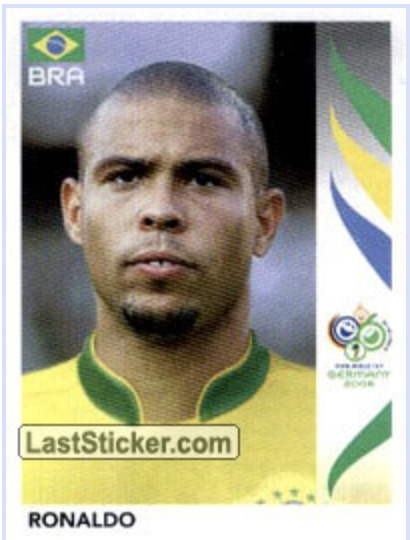 Ronaldo (R9) Final International Sticker