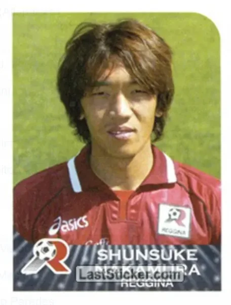 Shunsuke Nakamura Rookie Sticker