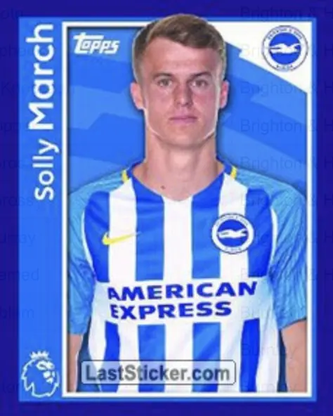 Solly March Rookie Sticker