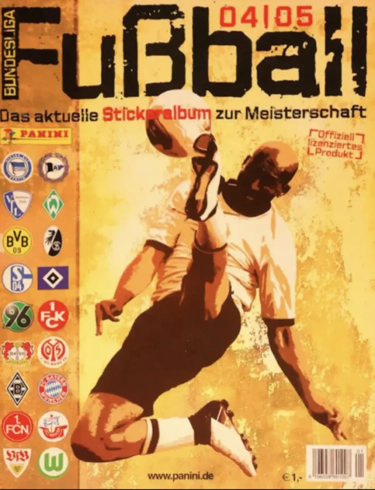 The Top 10 Stickers Panini German Football Bundesliga 2004-2005