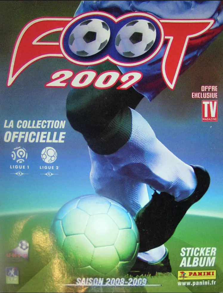 The best rookie stickers panini france foot 2008-2009