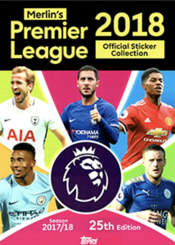 The best rookie stickers in Topps English Premier League 2017-2018