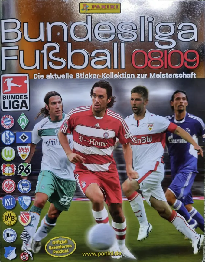 The top 10 best stickers Panini Bundesliga 2008 2009
