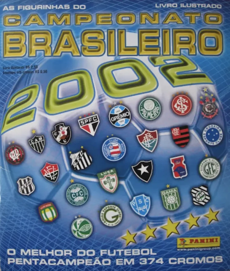Panini Campeonato Brasileiro 2002