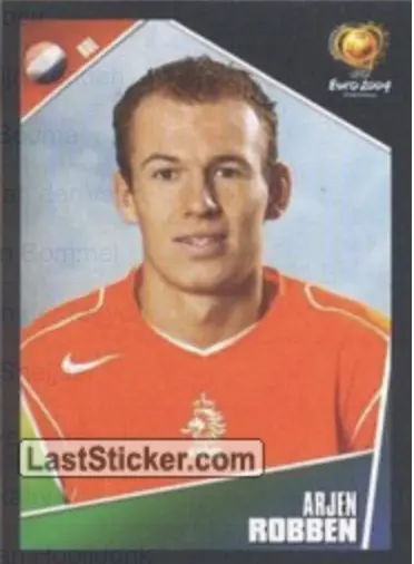 Arjen Robben International Rookie Sticker