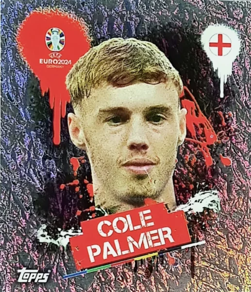 Cole Palmer International Rookie Sticker