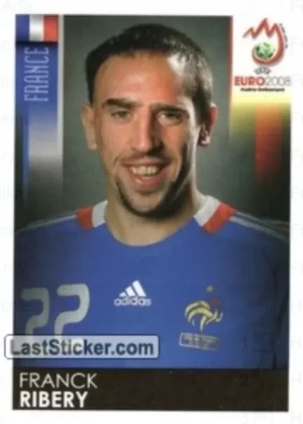 Franck Ribery International Rookie Sticker
