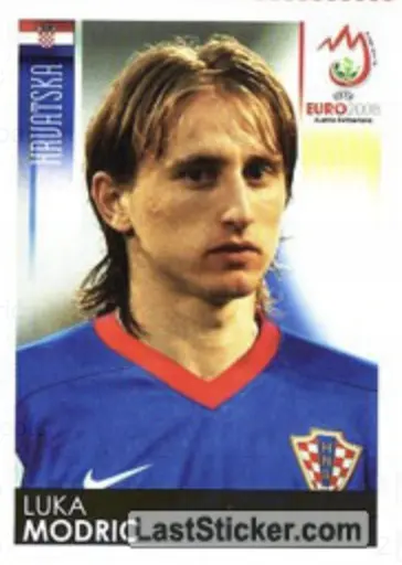 Luka Modric International Rookie Sticker