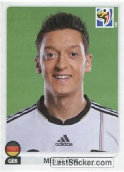 Mesut Ozil International Rookie Sticker