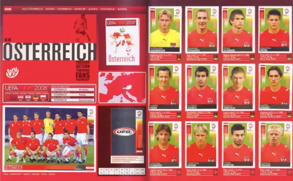 Panini Euro 2008 Austria