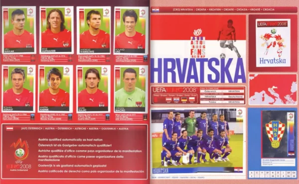 Panini Euro 2008 Austria and Croatia