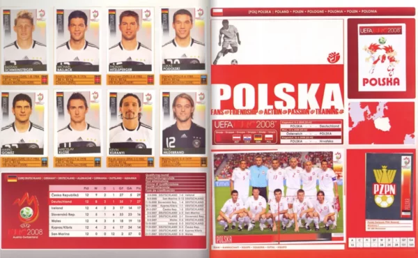 Panini Euro 2008 Germany and Poland