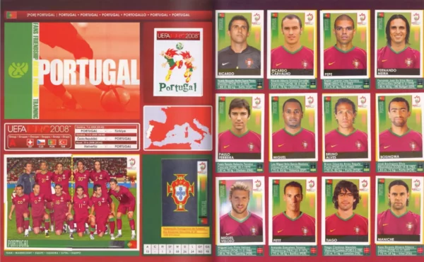 Panini Euro 2008 Portugal