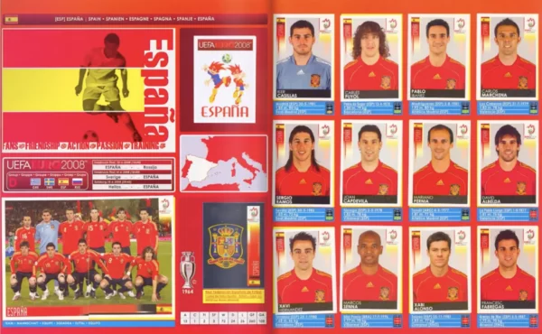 Panini Euro 2008 Spain