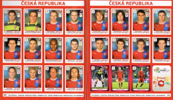 Panini Euro 2012 Czech Republic