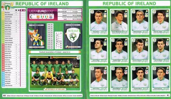 Panini Euro 2012 Ireland