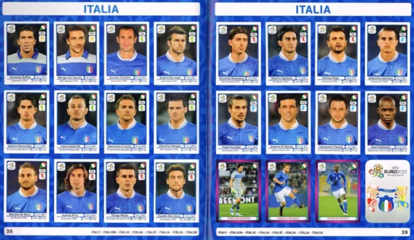 Panini Euro 2012 Italy