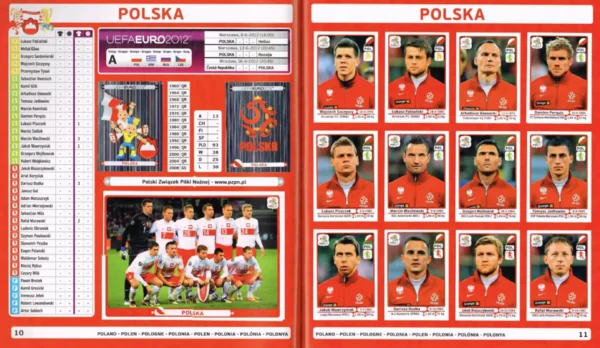 Panini Euro 2012 Poland