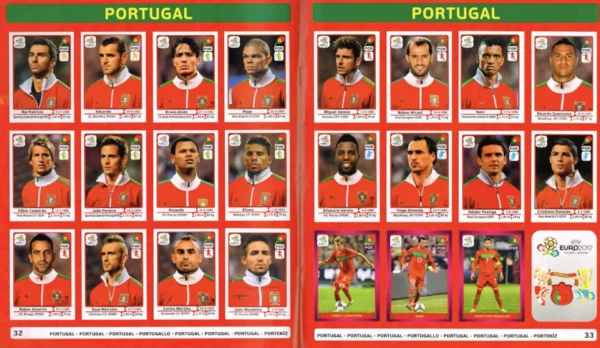 Panini Euro 2012 Portugal