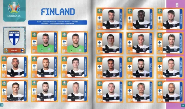 Panini Euro 2020 Finland