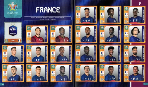 Panini Euro 2020 France