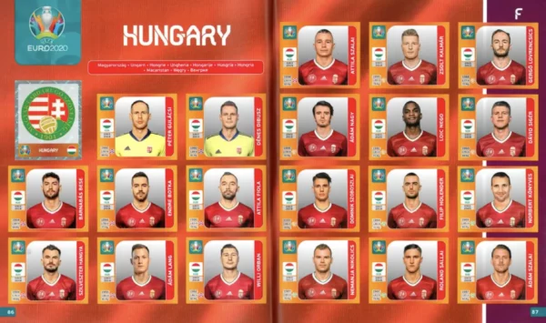 Panini Euro 2020 Hungary