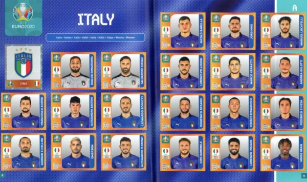 Panini Euro 2020 Italy