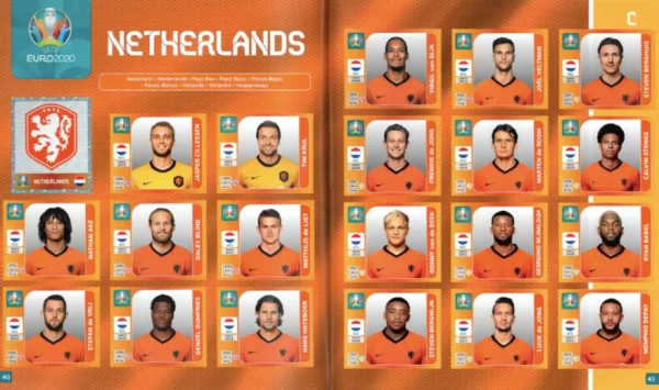 Panini Euro 2020 Netherlands