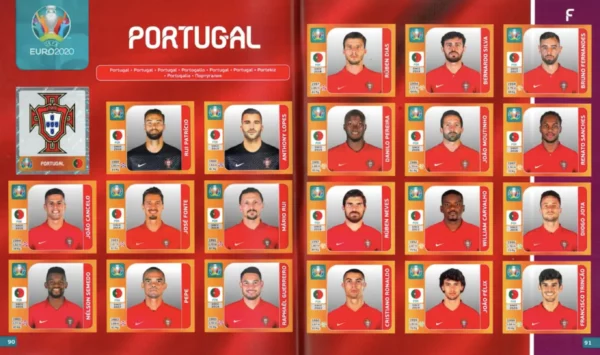 Panini Euro 2020 Portugal