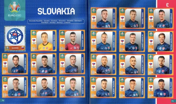 Panini Euro 2020 Slovakia
