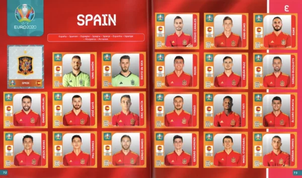 Panini Euro 2020 Spain