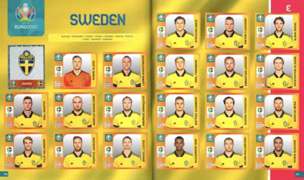 Panini Euro 2020 Sweden