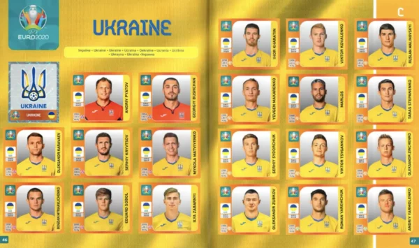 Panini Euro 2020 Ukraine
