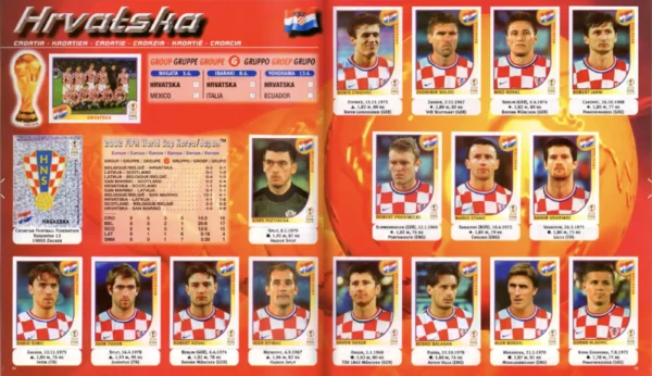 Panini World Cup 2002 Croatia
