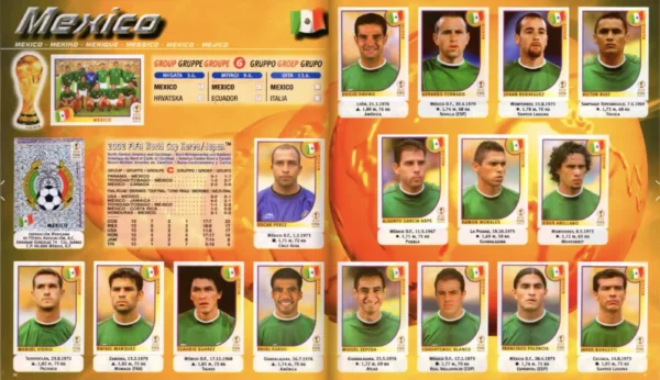 Panini World Cup 2002 Mexico