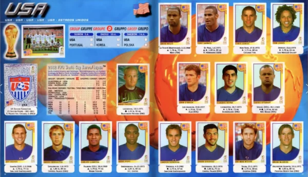 Panini World Cup 2002 USA