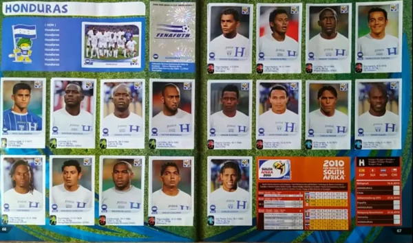 Panini World Cup 2010 Honduras