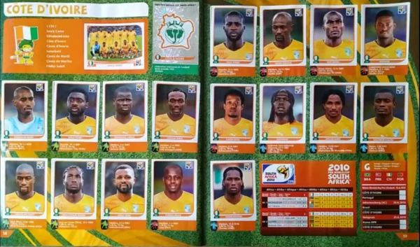 Panini World Cup 2010 Ivory Coast