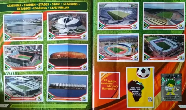 Panini World Cup 2010 Stadiums