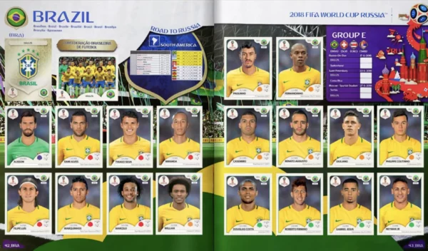 Panini World Cup 2018 Brazil