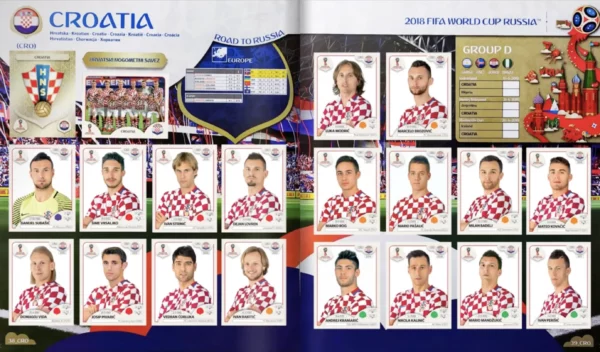 Panini World Cup 2018 Croatia