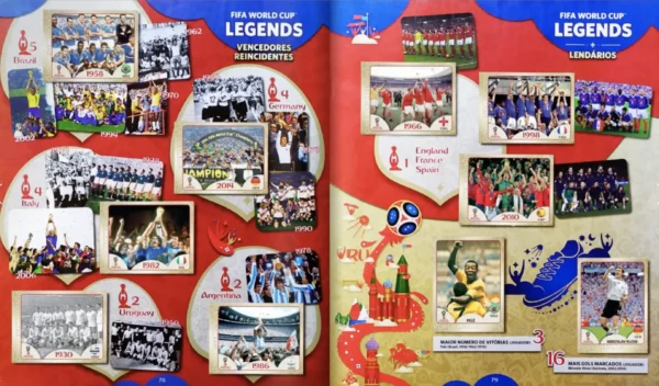 Panini World Cup 2018 Legends