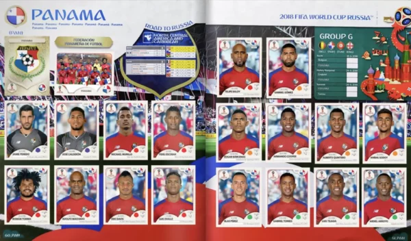Panini World Cup 2018 Panama